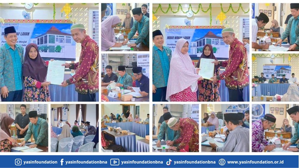 ikrar wakaf istana yatim at-taslim